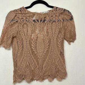 Lace shirt